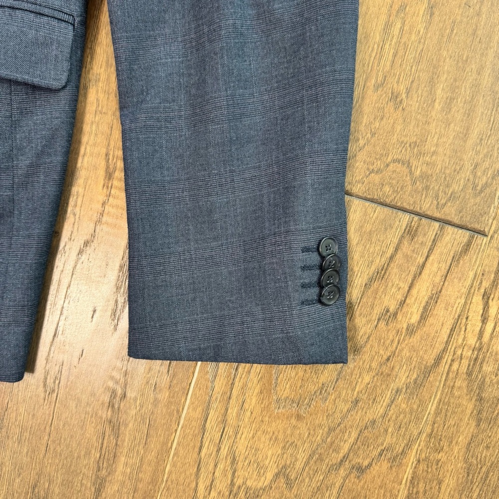 Banana Republic Dark Blue Slim Fit Men's Blazer - Picture 6 of 16